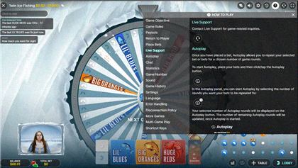 Supporto live Ice Fishing